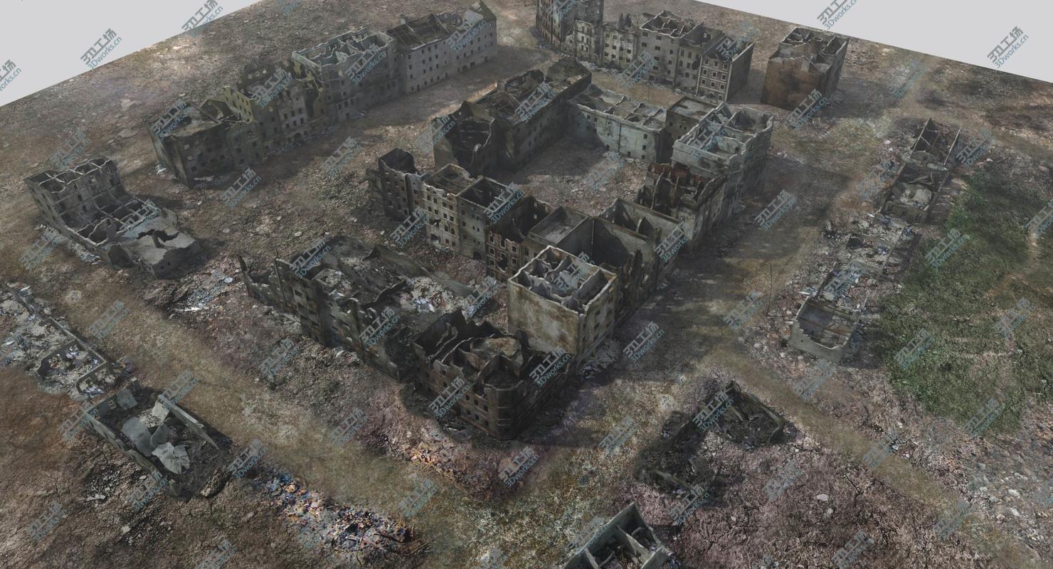 images/goods_img/2021040161/Ruined City Warsaw WW2 1939 model/3.jpg